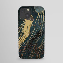Metallic Jellyfish iPhone Case