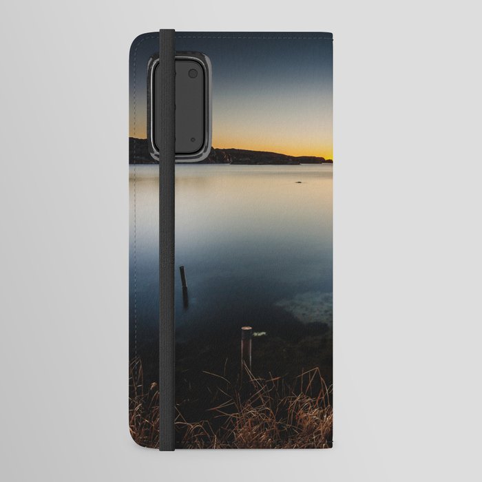 Sunset Over Old Pier - Matte Version Android Wallet Case