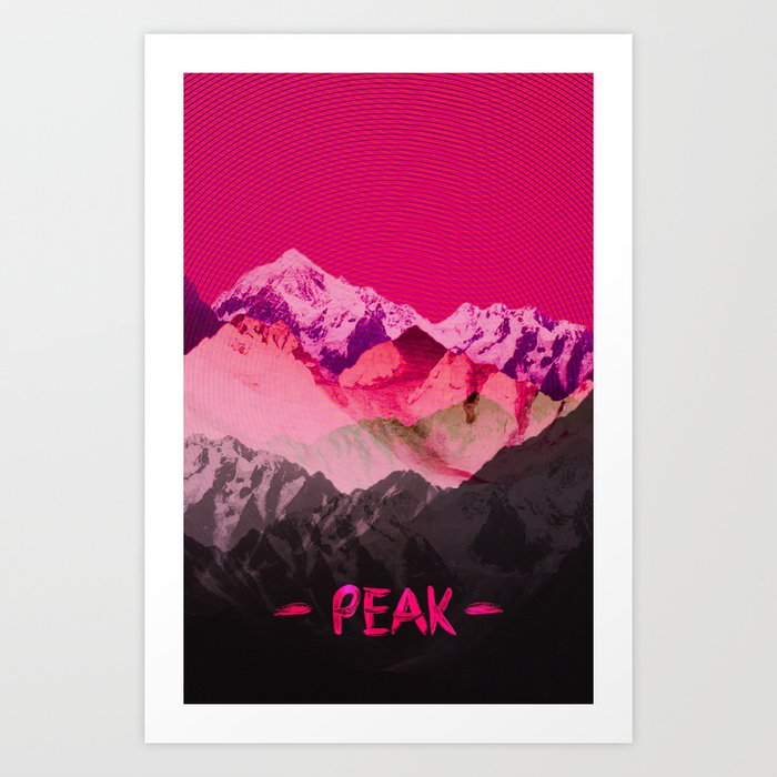 PEAK Art Print