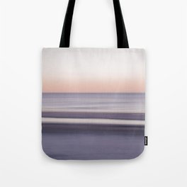 Soft dreamy portugese sunset art print- blush pink movement - ocean nature and travel photography Tote Bag
