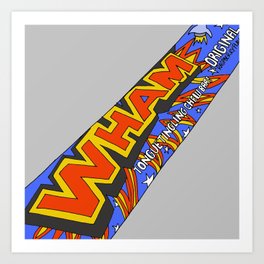 Wham! Art Print | Illustration, Food, Children, Pop Art 