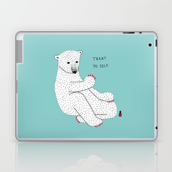 Classy Claws Polar Bear Laptop & iPad Skin