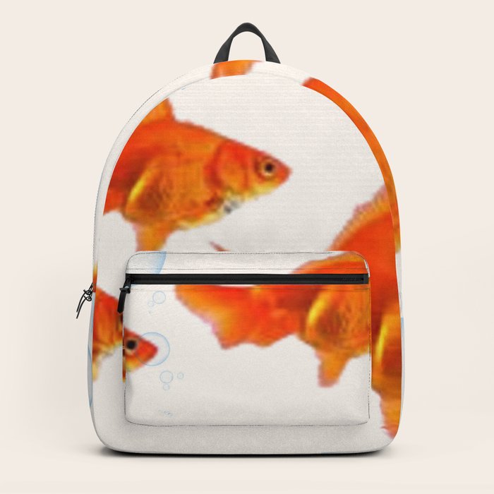 PET GOLD FISH AQUARIUM ART DESIGN Backpack by SharlesArt Society6