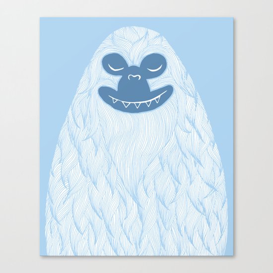 Yeti Canvas Print