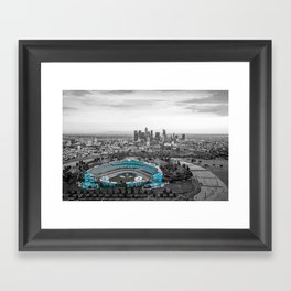 Los Angeles Skyline Framed Art Print