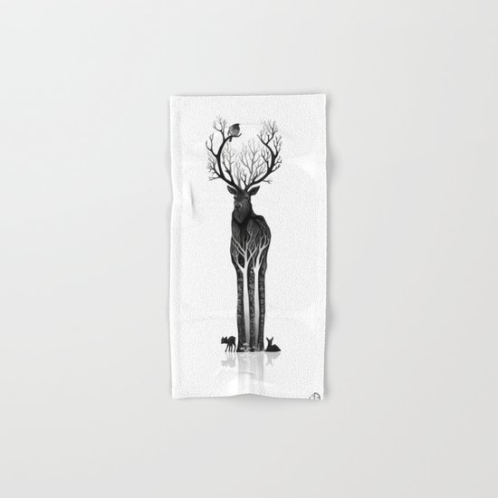 The black deer Hand & Bath Towel