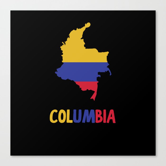 COLUMBIA Canvas Print