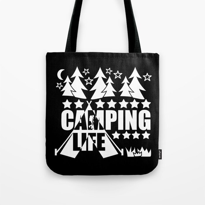 Camping Life Tote Bag