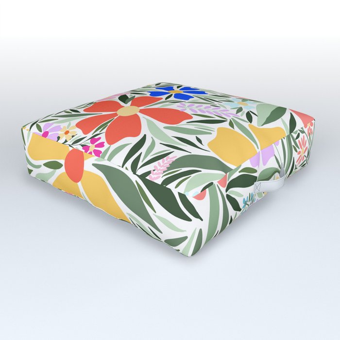 Maisey Florals  Outdoor Floor Cushion