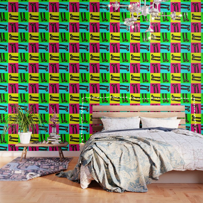 Pop Art Feet Wallpaper By Refatmamutov Society6