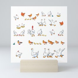 Сheerful   farm Mini Art Print