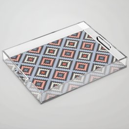 Aztec pattern design 3 Acrylic Tray