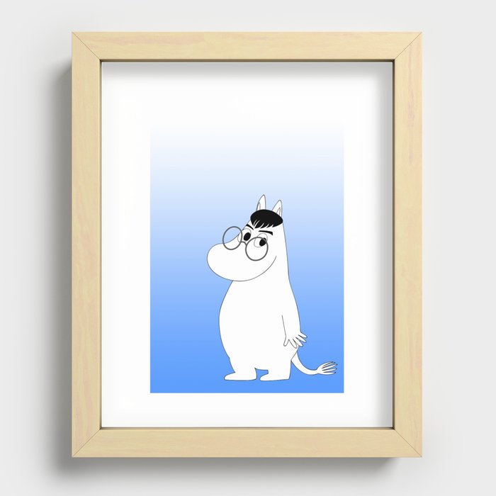 Song Moomino Recessed Framed Print