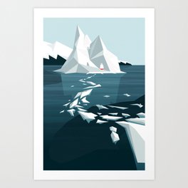 Maybe today I'll be brave enough Art Print