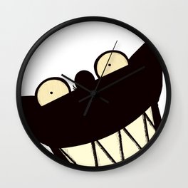 SMILE / Borderline Bill Wall Clock