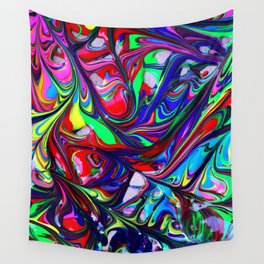 Psychedelic Fluid Wall Tapestry