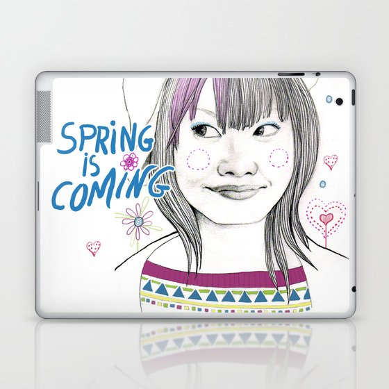 Spring is coming Laptop & iPad Skin