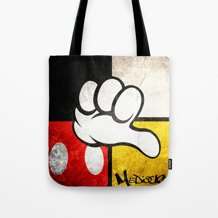 Mediocre Mickey Mouse Tote Bag By Lntcreations