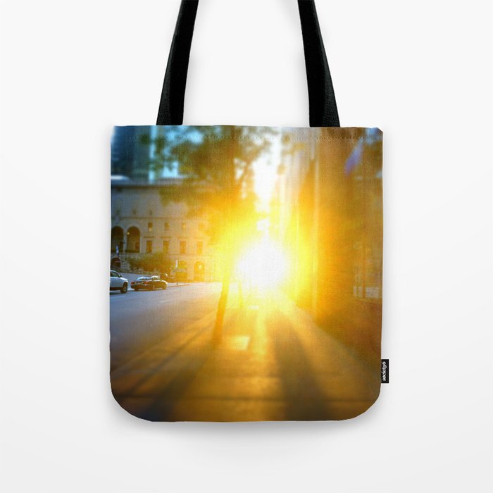 Sunny Road Tote Bag