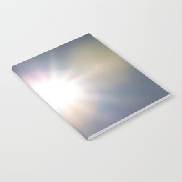 Lumina Solar Eclipse · White rays, pink and yellow shapes, aberrations · Abstract Photography Notebook