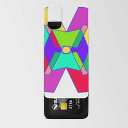Abstract Pinwheel Android Card Case