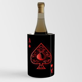 Spades Poker Ace Casino Wine Chiller