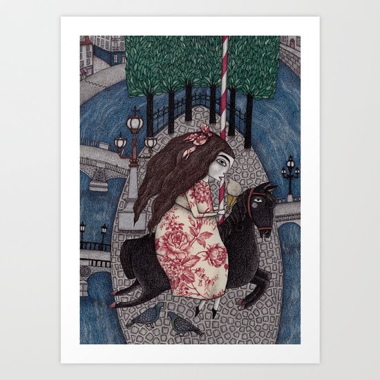 My Summer Days Art Print