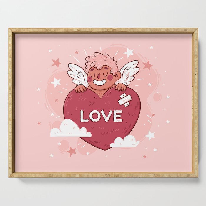 Cupid Serving Tray