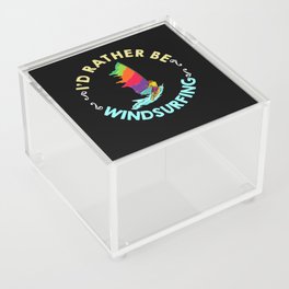 Windsurfing Board Sail Paddle Windsurfer Acrylic Box