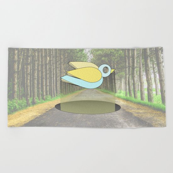 let me fly Beach Towel