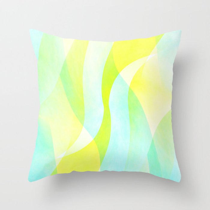 comfy colors Throw Pillow