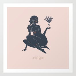 Virgo | Zodiac Series Art Print