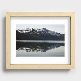 Lake Tahoe Recessed Framed Print