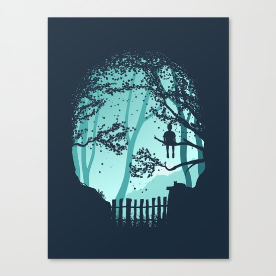 Don't Look Back In Anger Canvas Print