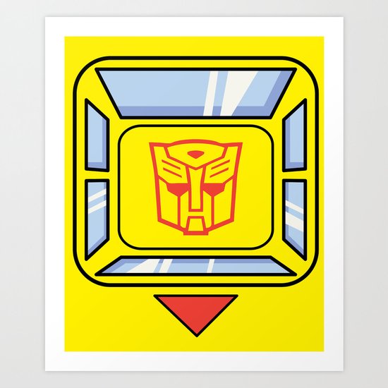 Transformers - Bumblebee Art Print