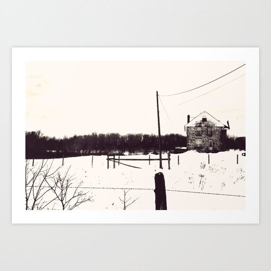 The House Art Print