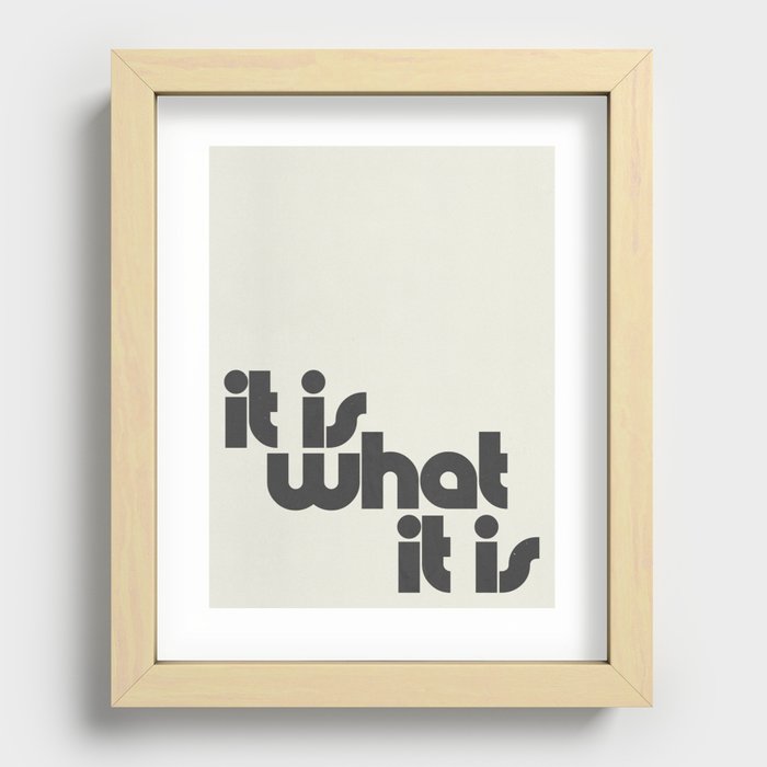 Recessed Framed Print