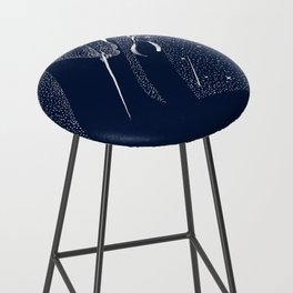 Star Collector and Diver Bar Stool
