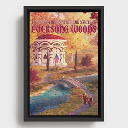 Eversong Woods (Novel cover) Framed Canvas