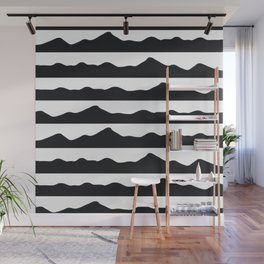 Scandinavian wave pattern 10 Wall Mural