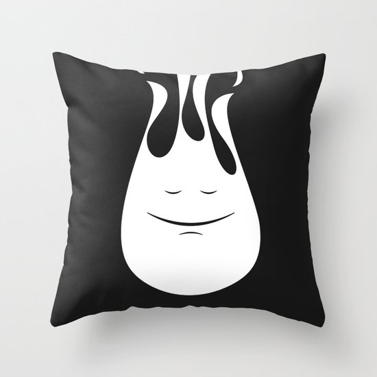 Peace of Anger Throw Pillow