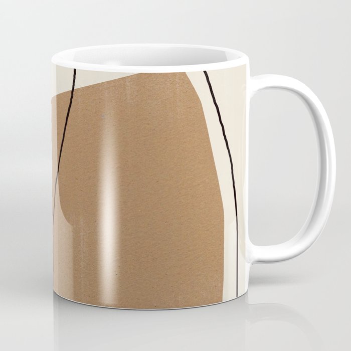 Vase Line Minimalistic Study No.3 Coffee Mug