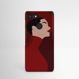 Red Lady Android Case