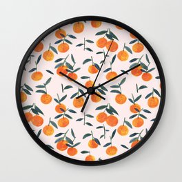 Clementines Wall Clock