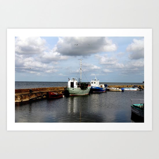 storm is near Art Print