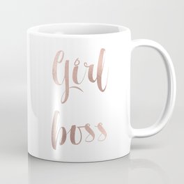 Girl boss - rose gold Mug