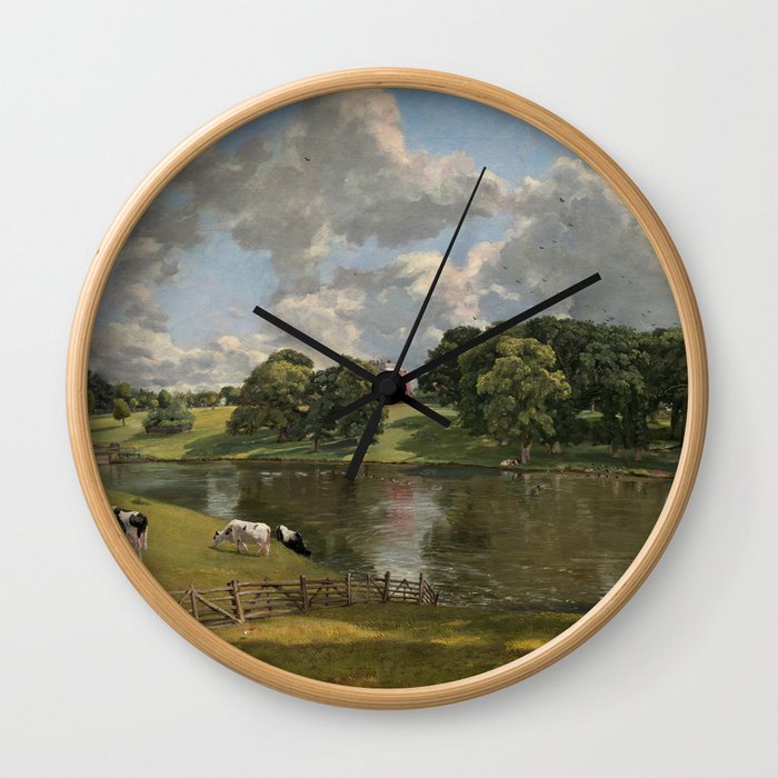 John Constable Wivenhoe Park, Essex 1816 Painting Wall Clock