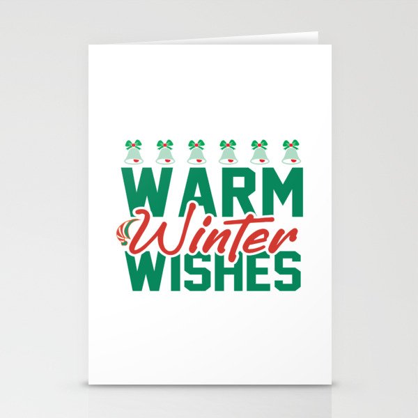 Warm Winter Wishes Stationery Cards