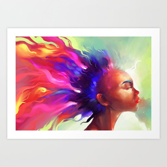 Dragons Breath Art Print