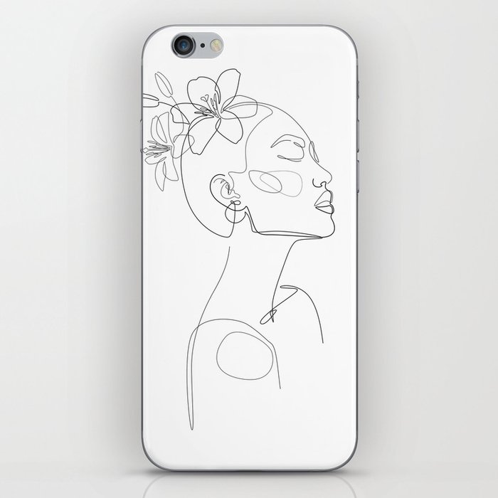 Lily Lady iPhone Skin
